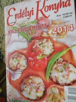 Erdélyi konyha kalendárium 2014 szakácskönyv