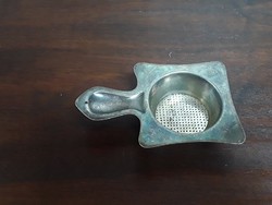 Relikvia - antik alpakka teaszűrő ( Park Kávéház )  gyűjtőknek  /  2343 