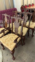  Csak ma!! Amerikai antik székek új kárpittal 6db!