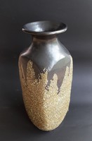 Bod Éva óriási padlóvázája - 47 cm - retro iparművész kerámia váza