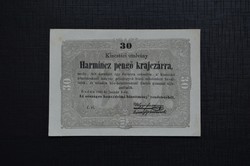 1849 30 Pengő krajcár. aUNC
