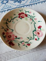 Kézzel festett Zsolnay alátét tányér 11 cm átmérő