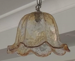 Üveg lámpa csillár harang Murano