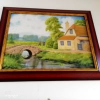 Tibor Fári framed oil painting