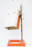 Narancssárga fém  retro lámpa - loft asztali lámpa