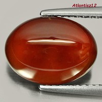  VALÓDI, 100% TERMÉSZETES REDDISH ORANGE HESSZONIT GRÁNÁT DRÁGAKŐ 4,66ct - ST. TISZTASÁGÚ