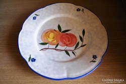 Kézzel festett, 22 cm átm. tányér, John Jenkins, japán porcelán