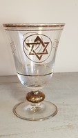 Antik judaika kiddus / kidush pohár