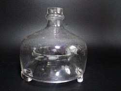 Régi  cukros vizes légyfogó üveg , palack 