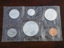 KK331 Kanada 1965 érme sor ezüst érmékkel
