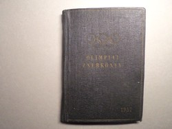 Olympic Pocketbook 1957