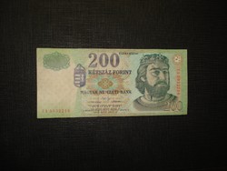 Ropogós 200 forint 2002 FA