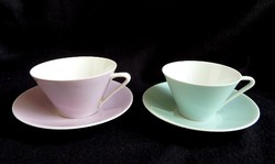 Pasztell színű Lilien teás/hosszú kávés szettek