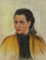 Élesdy jelzéssel : Sárga kabátos hölgy 1956