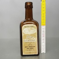 "Unicum Likőrgyár Budapest" címkés kis csokoládélikőrös üveg (700)