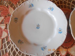 Zsolnay barokk, margaréta mintás lapos tányérok 2 db