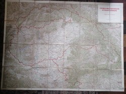 Kartográfiai különlegesség: Magyarország térkép 1940-ből