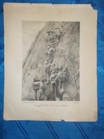 1 világháborús kép nyomat őrségváltás a dolomitokban 