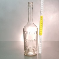 "Erényi diana sósborszesz franzbranntwein" színtelen nagy sósborszeszes üveg 26,5 cm (709)