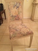 Olasz SELVA stil fehér fa 6db szék
