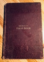 EGY FORINTRÓL - M. D. BERLITZ: FIRST BOOK FOR TEACHING MODERN LANGUAGES - 1906