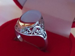 Szép ezüst pecsétgyűrű