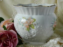 Gyönyörű angol  Maryleigh Pottery porcelán kaspó