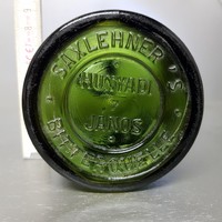 "Saxlehner 's Bitterquelle Hunyadi János" nagy ásványvizes üveg (722)