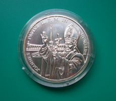1991 - 500 Ft - II.János Pál Pápa látogatása - Ag900- BU