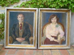 Szabó Vladimir (1905-1991): Portré pár