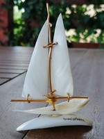 Balaton "Széplak" vitorlás kagyló hajó