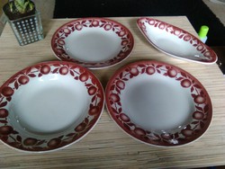 Antik Francia porcelán tányérok