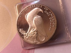 1984 USA ezüst 1 dollár PP 26,7 gramm 0,900