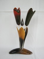 Retro kézműves szaru tulipán