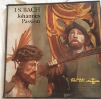 J.S. Bach: János Passió 3 lemezes LP díszdobozos kiadás