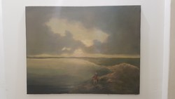Jenő Kárpháty: Girl on the Beach