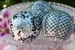 porcelán dekorációs gömbök 