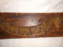 Mézeskalácsforma viasz - kard -nagy - 41 cm - Osztrák - 1880 - ban alapított - manufaktúrából 