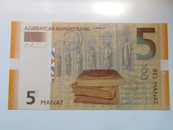 Azerbajdzsán 5 manat 2009 UNC További bankjegyek a kínálatomban!