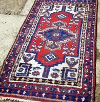 Iráni Heriz , kézi csomózású szőnyeg 