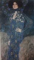 Nagyon ritka Gustav Klimt litográfia