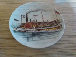 Angol Worcester porcelán dísz tányér