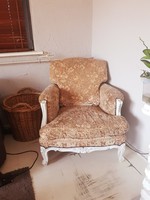 Barokk jellegű kanapé + fotel
