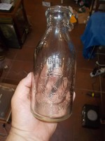 antik tejesüveg gróf károlyi imre tejüzeme rt 0,5 liter