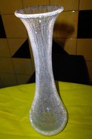 Karcagi  fátyol  üveg váza 26  cm 