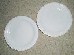Domború mintás lapos tányér - GRÁNIT Kispest CS.K.GY. - 24 cm átmérő - 2 db