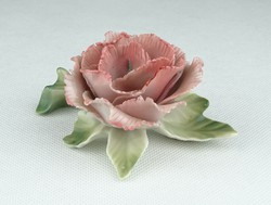 0P030 Régi ENS porcelán rózsa