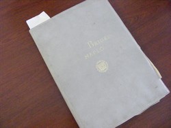 RELIKVIA  SZOT Csepel Üdülő BRIGÁDNAPLÓ számvitel 1976.02.2 megalakulása