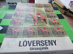 Lóverseny a képeken látható állapotban dobozában gyűjteményből 