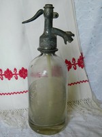 Sasfejes 1937, szódásüveg 0,5 l, 99% ón, Pásztor Ferenc